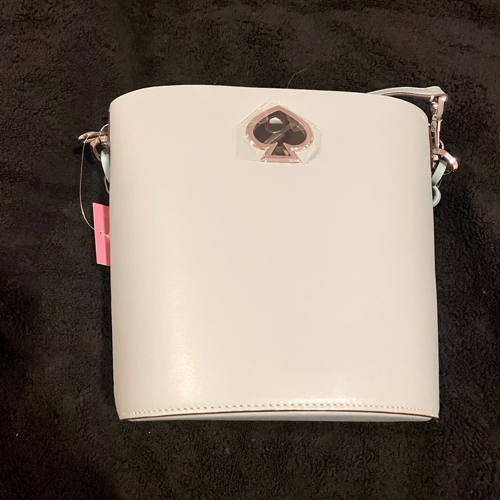 Kate Spade cross body light blue purse